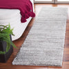 Safavieh Jasmine Shag JSM100 Grey / Ivory Area Rug Room Scene Feature