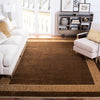 Safavieh Jewel Of India JWL600 Chocolate / Light Gold Area Rug Room Scene Feature