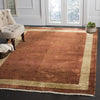 Safavieh Jewel Of India JWL604 Rust / Gold Area Rug Room Scene Feature