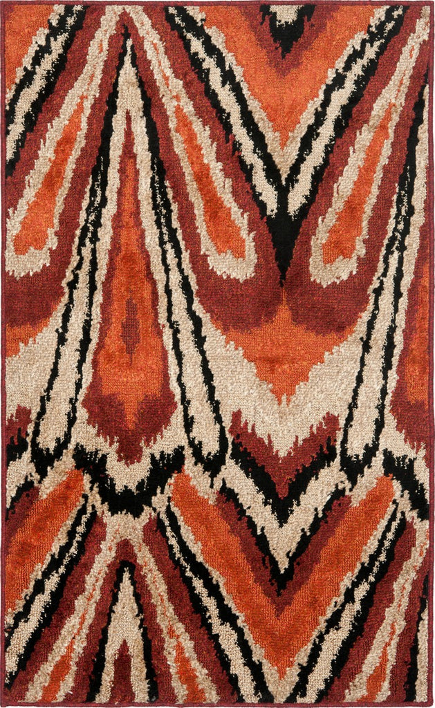 Safavieh Kashmir KAS114 Orange / Multi Area Rug