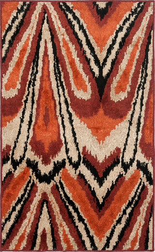 Safavieh Kashmir KAS114 Orange / Multi Area Rug