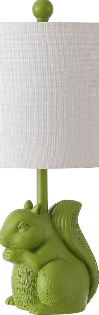 Safavieh Sunny Squirrel KID4245E Green Lamp Main Off