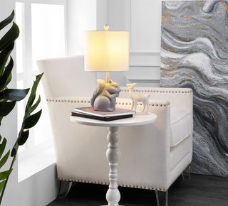 Safavieh Sunny Squirrel KID4245G Grey Lamp Room Scene On Feature