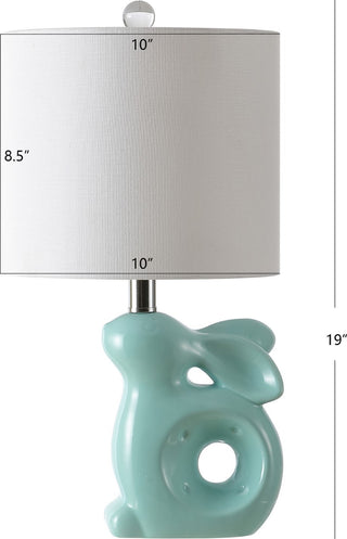 Safavieh Ruby Rabbit KID4246C Seafoam Lamp main image