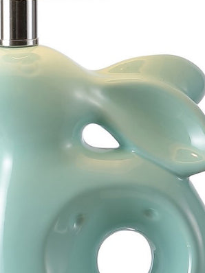 Safavieh Ruby Rabbit KID4246C Seafoam Lamp Main On