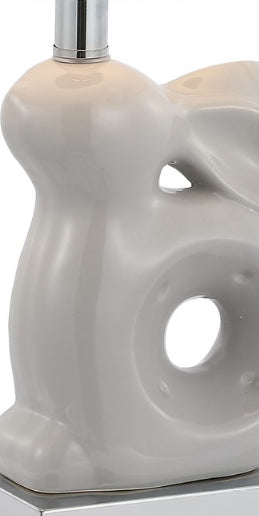 Safavieh Ruby Rabbit KID4246G Grey Lamp Main On