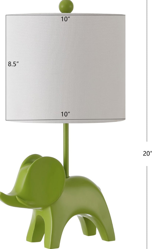 Safavieh Ellie Elephant KID4248E Green Lamp main image