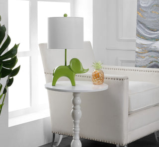 Safavieh Ellie Elephant KID4248E Green Lamp Room Scene Off Feature