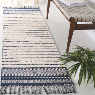 Safavieh Kilim Collection KLC401L Blue / Natural Area Rug Room Scene