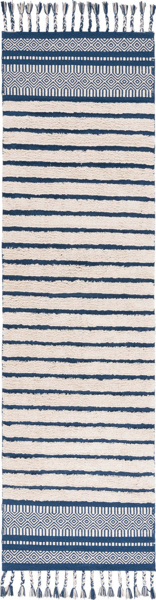 Safavieh Kilim Collection KLC401L Blue / Natural Area Rug Runner
