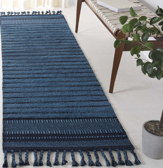 Safavieh Kilim Collection KLC401M Blue Area Rug Room Scene