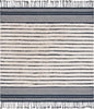 Safavieh Kilim Collection KLC401N Navy / Natural Area Rug Square