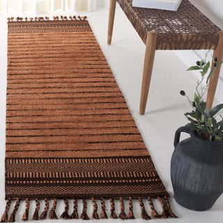 Safavieh Kilim Collection KLC401T Brown Area Rug Room Scene