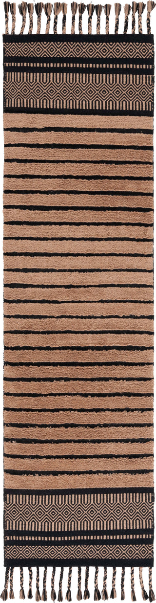 Safavieh Kilim Collection KLC401Z Black / Beige Area Rug Runner