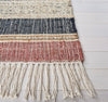 Safavieh Kilim KLM177M Blue / Rust Area Rug Detail