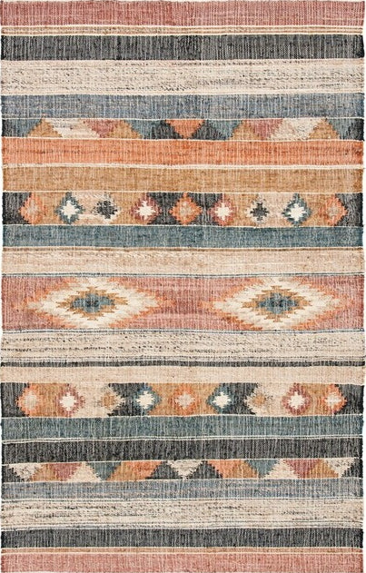 Safavieh Kilim KLM177M Blue / Rust Area Rug main image