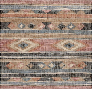 Safavieh Kilim KLM177M Blue / Rust Area Rug Square