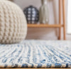 Safavieh Kilim KLM310L Blue / Ivory Area Rug Detail