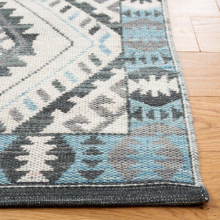 Safavieh Kilim KLM329A Ivory / Blue Area Rug Detail