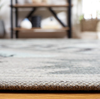 Safavieh Kilim KLM330F Grey / Black Area Rug Detail