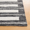 Safavieh Kilim KLM441Z Black / Ivory Area Rug Detail