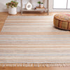 Safavieh Kilim KLM443F Natural / Grey Area Rug Room Scene Feature