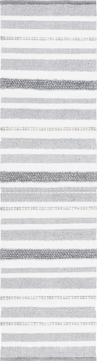 Safavieh Kilim KLM445G Silver / Ivory Area Rug Runner