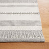 Safavieh Kilim KLM445G Silver / Ivory Area Rug Detail