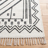 Safavieh Kilim KLM526A Ivory / Black Area Rug Detail