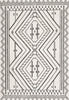 Safavieh Kilim KLM526A Ivory / Black Area Rug main image