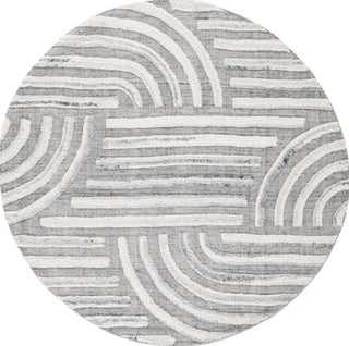 Safavieh Kilim KLM653G Dark Grey / Ivory Area Rug Round