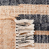 Safavieh Kilim KLM709A Natural / Black Area Rug Backing