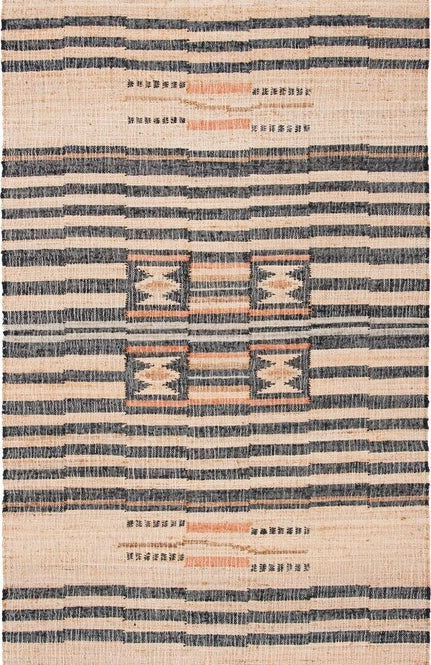 Safavieh Kilim KLM709A Natural / Black Area Rug main image