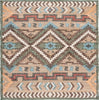 Safavieh Kilim KLM760M Natural / Blue Area Rug Square