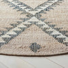 Safavieh Kilim KLM761F Grey / Black Area Rug Detail