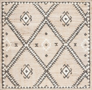 Safavieh Kilim KLM761F Grey / Black Area Rug Square