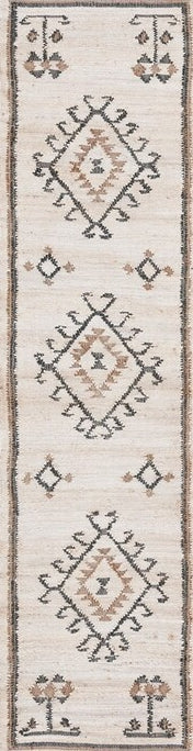 Safavieh Kilim KLM762A Ivory / Black Area Rug Runner