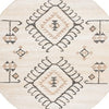 Safavieh Kilim KLM762A Ivory / Black Area Rug Round