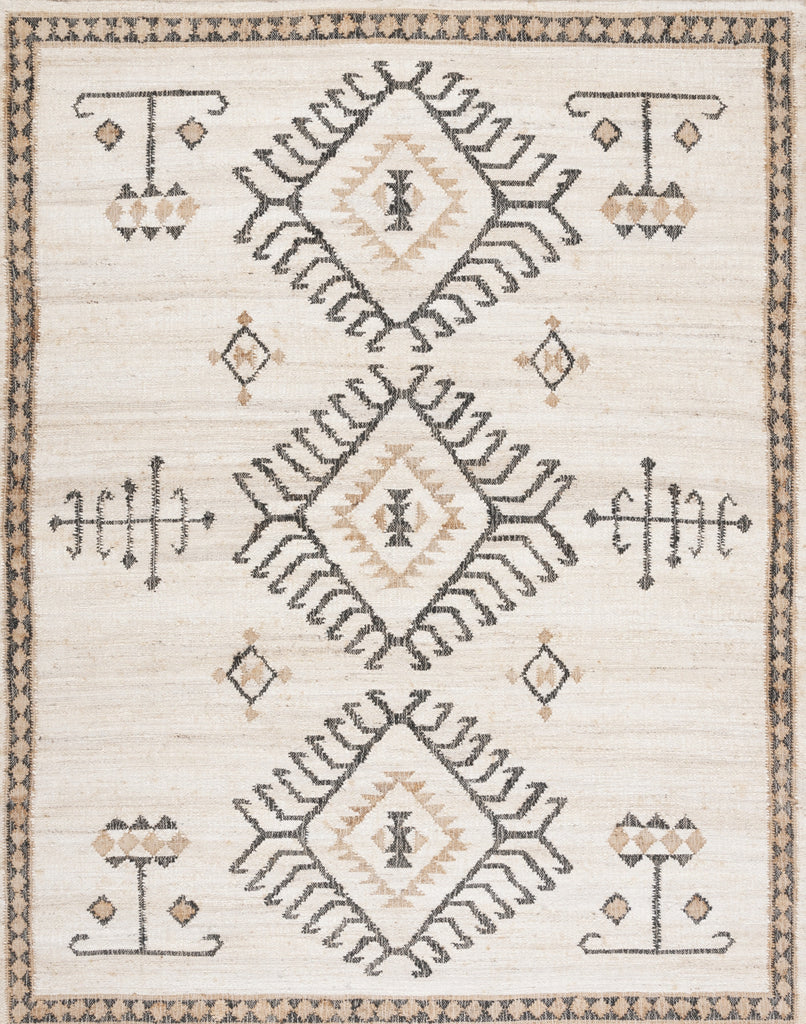 Safavieh Kilim KLM762A Ivory / Black Area Rug main image