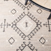 Safavieh Kilim KLM762F Grey / Black Area Rug Detail