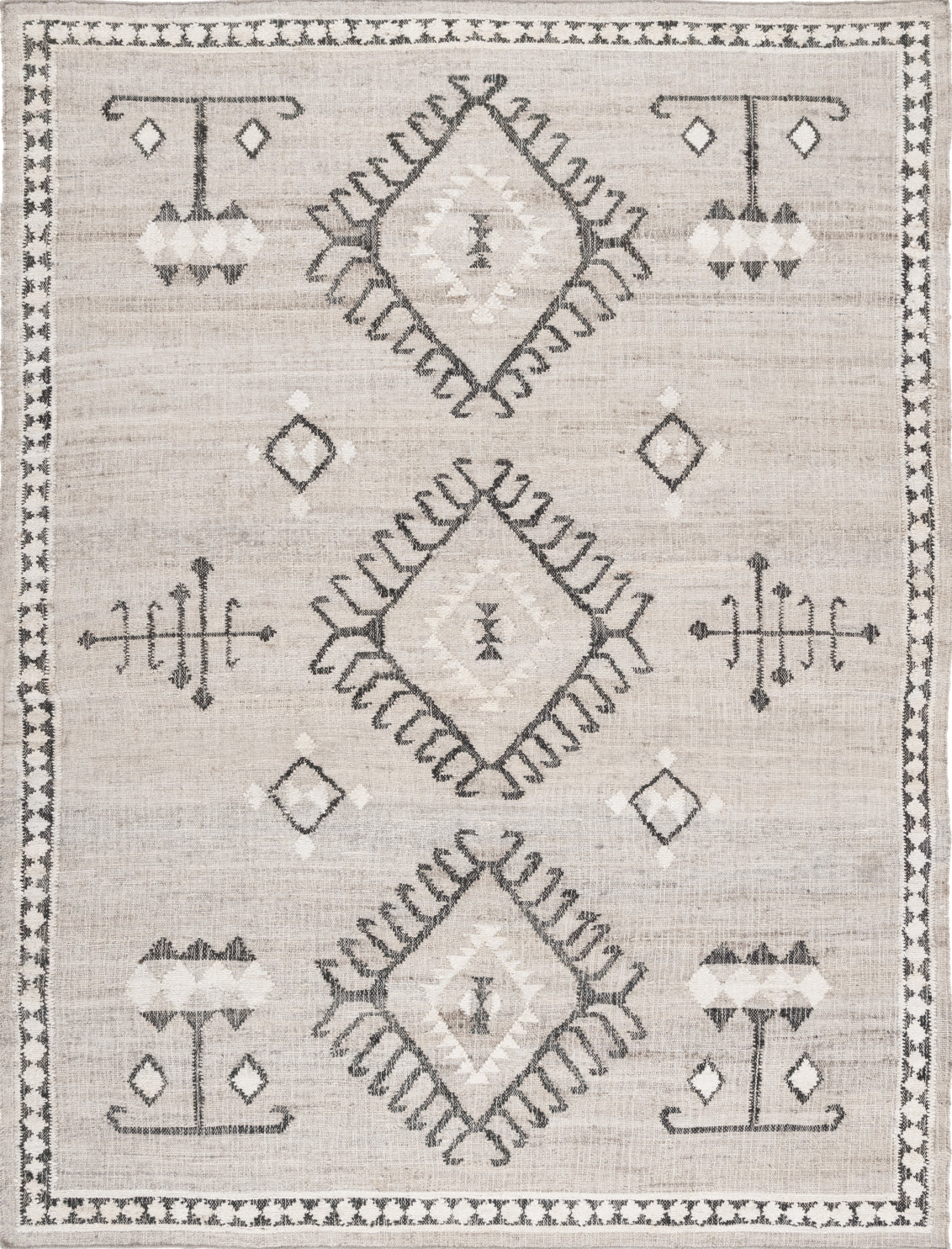 Safavieh Kilim KLM762F Grey / Black Area Rug main image