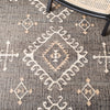 Safavieh Kilim KLM762Z Black / Ivory Area Rug Detail