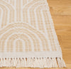 Safavieh Kilim KLM765D Gold / Ivory Area Rug Detail