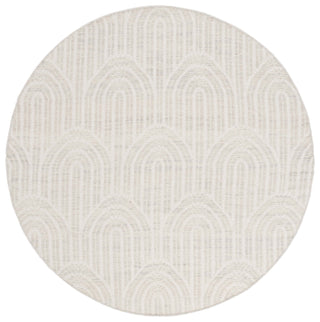 Safavieh Kilim KLM765F Light Grey / Ivory Area Rug Round