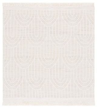 Safavieh Kilim KLM765F Light Grey / Ivory Area Rug Square