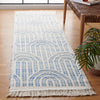 Safavieh Kilim KLM765M Blue / Ivory Area Rug Room Scene