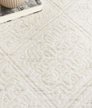 Safavieh Kilim KLM766F Light Grey / Ivory Area Rug Detail