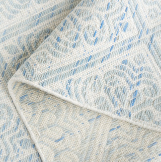 Safavieh Kilim KLM766M Blue / Ivory Area Rug Fold