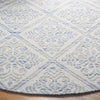 Safavieh Kilim KLM766M Blue / Ivory Area Rug Detail