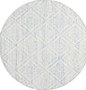 Safavieh Kilim KLM766M Blue / Ivory Area Rug Round